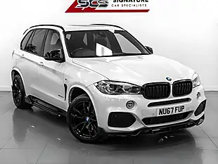 Used 2017 BMW X5 M Sport Mineral White - Interior and Exterior details 8