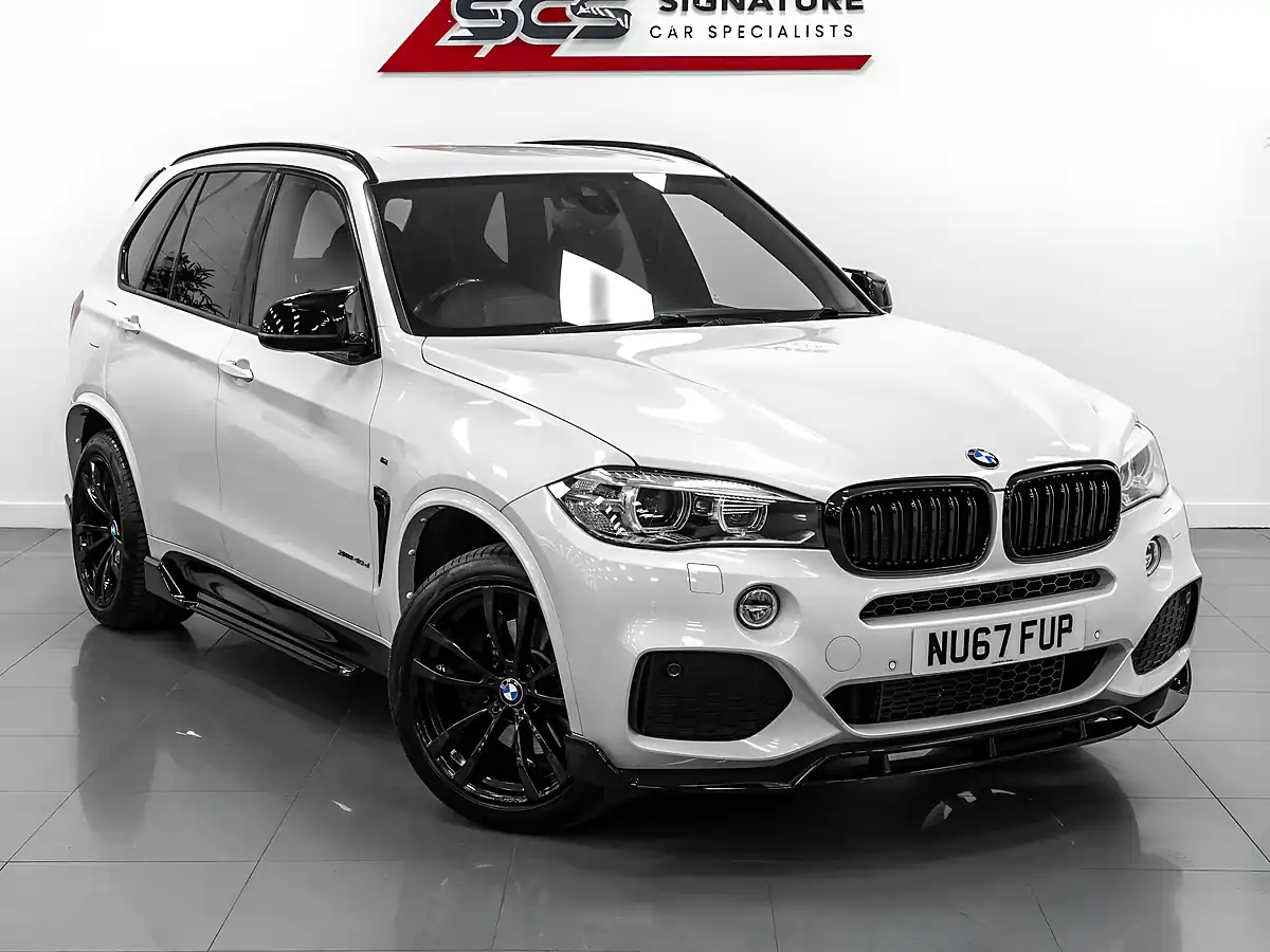 Used 2017 BMW X5 M Sport Mineral White - Interior and Exterior details 8