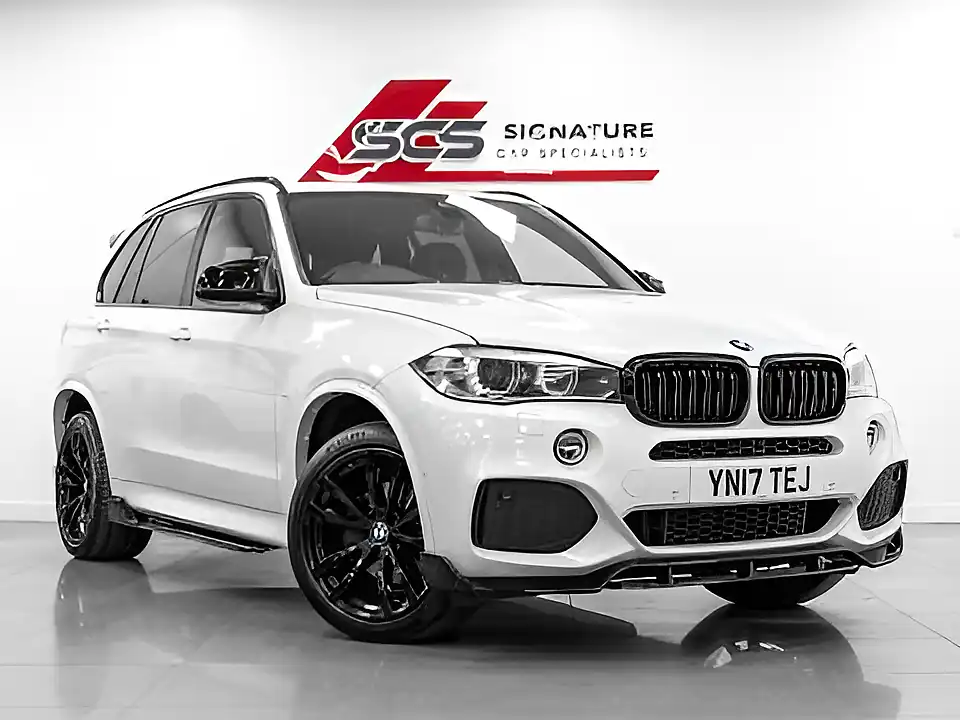 Used 2017 BMW X5 M Sport Mineral White - Interior and Exterior details 20