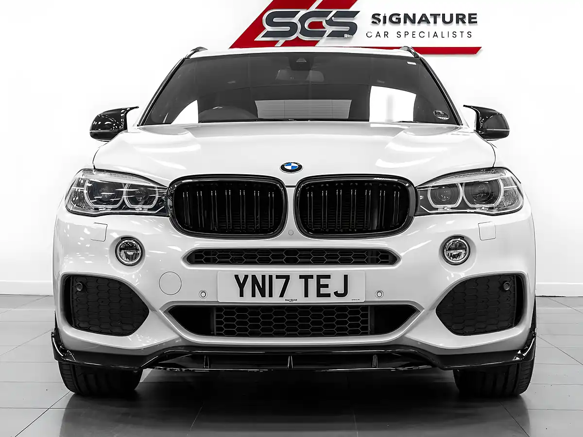 Used 2017 BMW X5 M Sport Mineral White - Interior and Exterior details 6