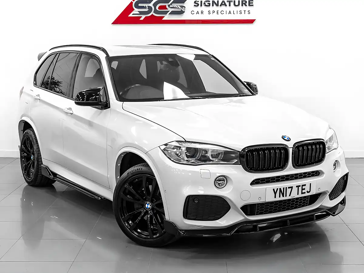 Used 2017 BMW X5 M Sport Mineral White - Interior and Exterior details 8