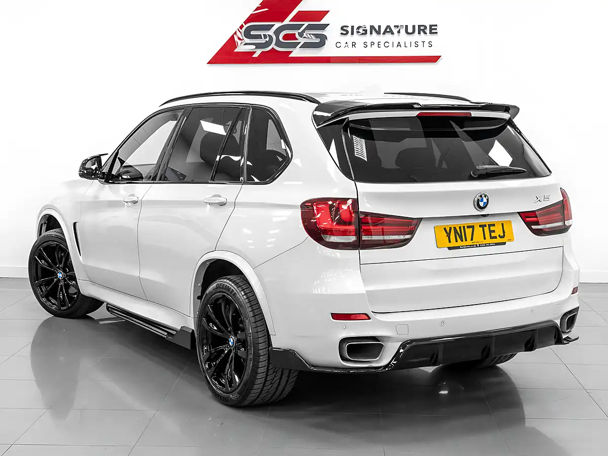 Used 2017 BMW X5 M Sport Mineral White - Interior and Exterior details 9