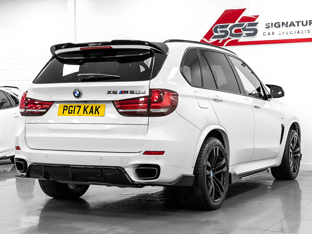 Used 2017 BMW X5 M Sport Plus Mineral White - Interior and Exterior details 4