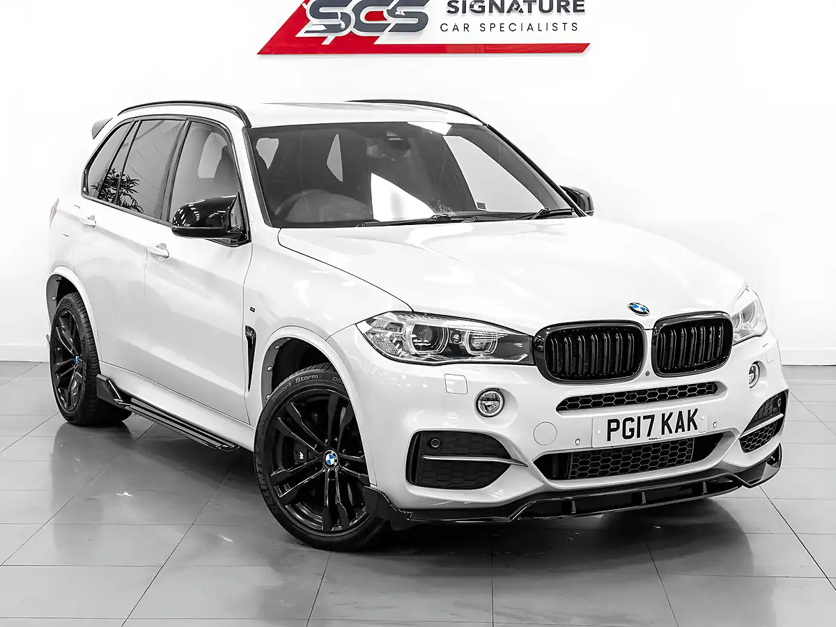 Used 2017 BMW X5 M Sport Plus Mineral White - Interior and Exterior details 7