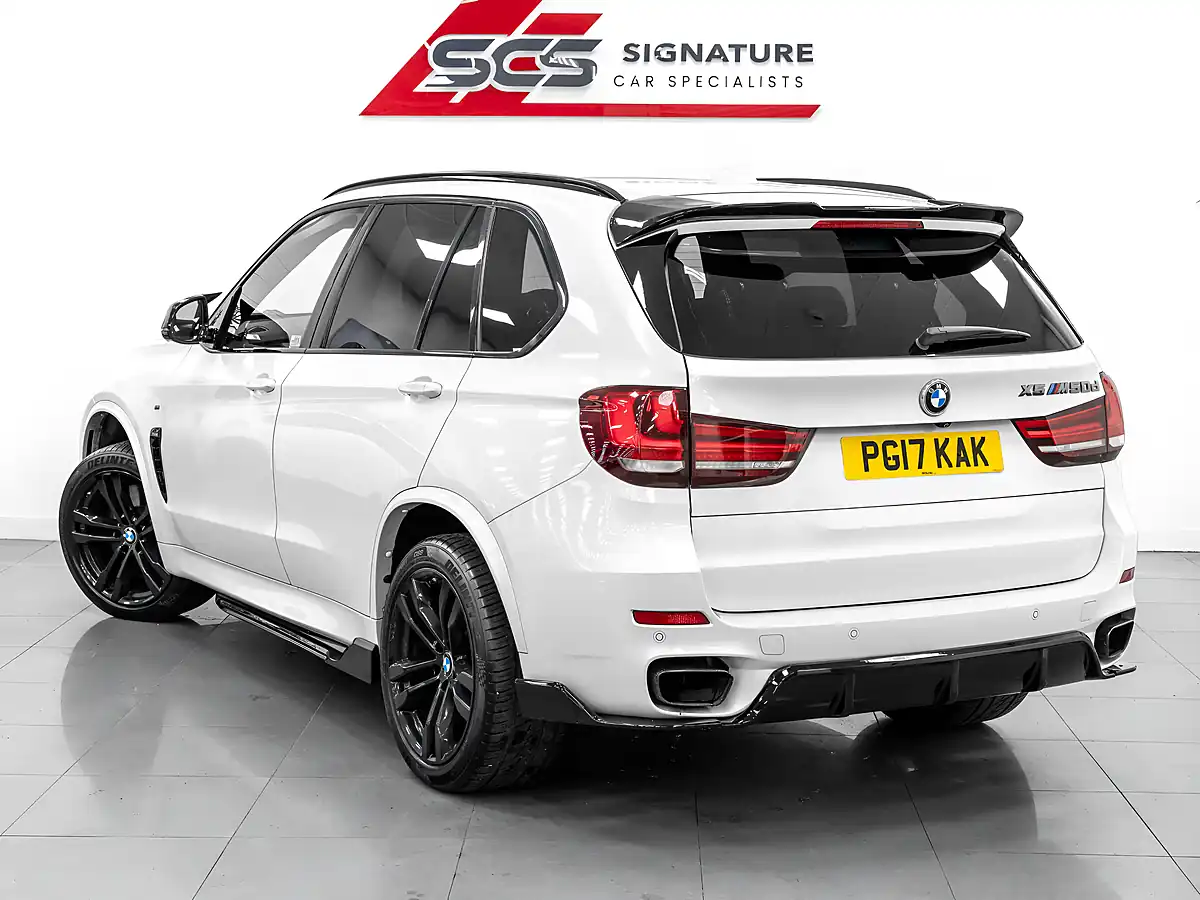 Used 2017 BMW X5 M Sport Plus Mineral White - Interior and Exterior details 8
