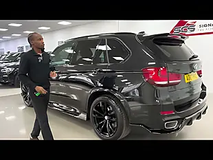 Used 2017 BMW X5 M Sport Sapphire Black - Interior and Exterior details 20