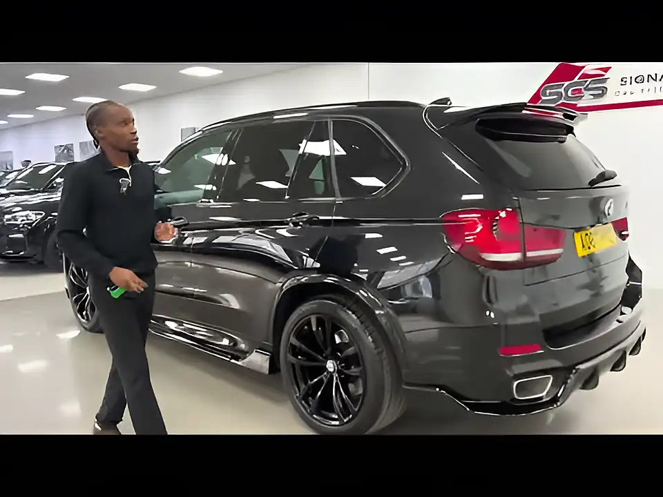 Used 2017 BMW X5 M Sport Sapphire Black - Interior and Exterior details 20