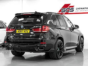 Used 2017 BMW X5 M Sport Sapphire Black - Interior and Exterior details 5