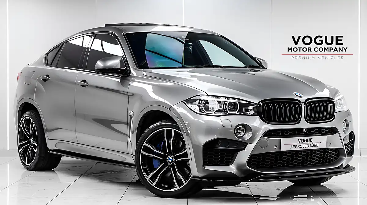 Used 2017 BMW X6 M Grey - Front View