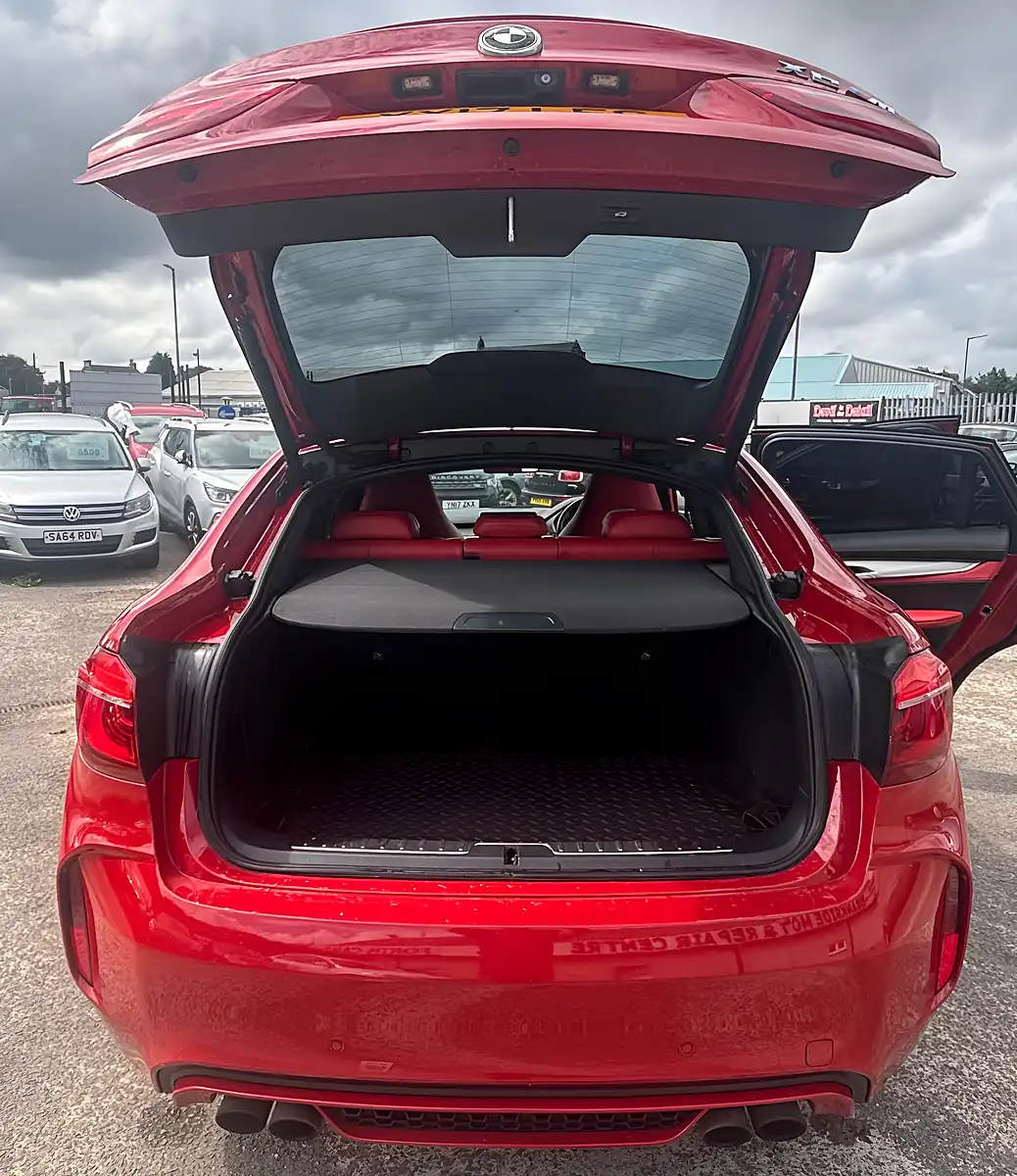 Used 2017 BMW X6 M Melbourne Red Metallic - Interior and Exterior details 11
