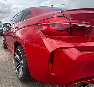 Used 2017 BMW X6 M Melbourne Red Metallic - Interior and Exterior details 16