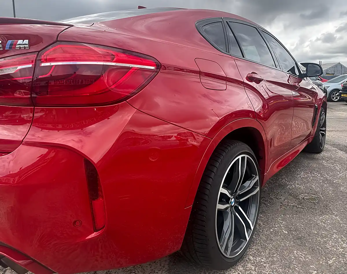 Used 2017 BMW X6 M Melbourne Red Metallic - Interior and Exterior details 17
