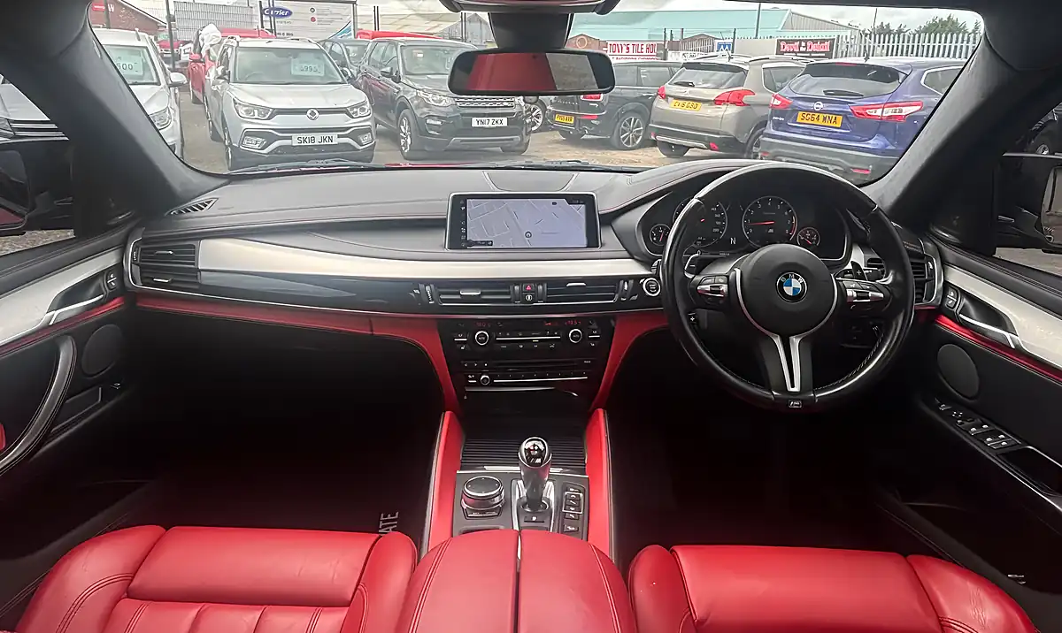 Used 2017 BMW X6 M Melbourne Red Metallic - Interior and Exterior details 18