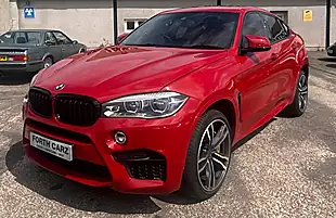 Used 2017 BMW X6 M Melbourne Red Metallic - Interior and Exterior details 2