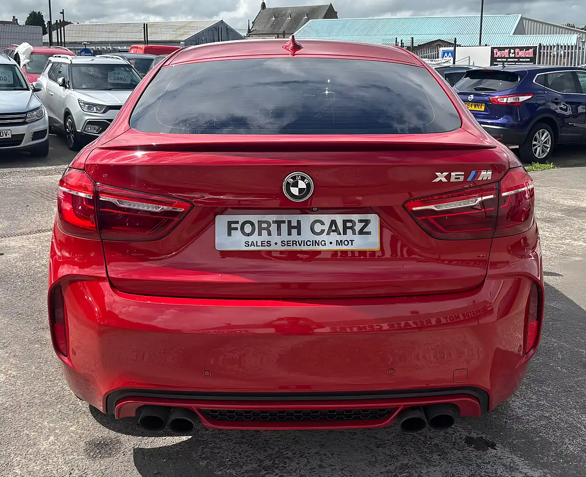 Used 2017 BMW X6 M Melbourne Red Metallic - Interior and Exterior details 8