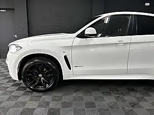 Used 2017 BMW X6 M Sport Alpine White - Interior and Exterior details 12