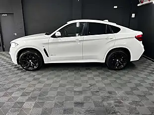 Used 2017 BMW X6 M Sport Alpine White - Interior and Exterior details 14