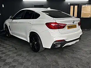 Used 2017 BMW X6 M Sport Alpine White - Interior and Exterior details 18