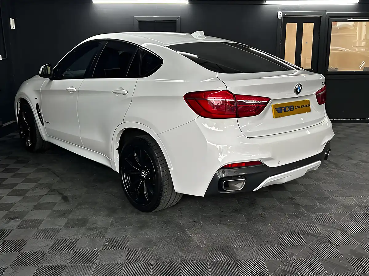 Used 2017 BMW X6 M Sport Alpine White - Interior and Exterior details 18