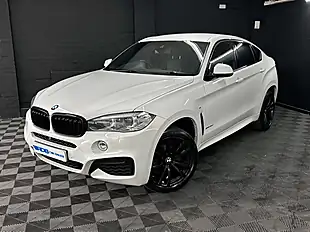 Used 2017 BMW X6 M Sport Alpine White - Interior and Exterior details 3