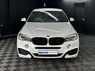 Used 2017 BMW X6 M Sport Alpine White - Interior and Exterior details 4