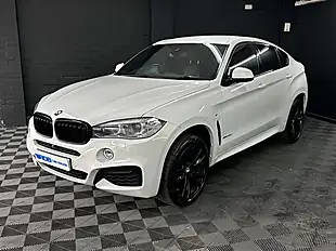 Used 2017 BMW X6 M Sport Alpine White - Interior and Exterior details 7