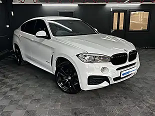 Used 2017 BMW X6 M Sport Alpine White - Interior and Exterior details 9