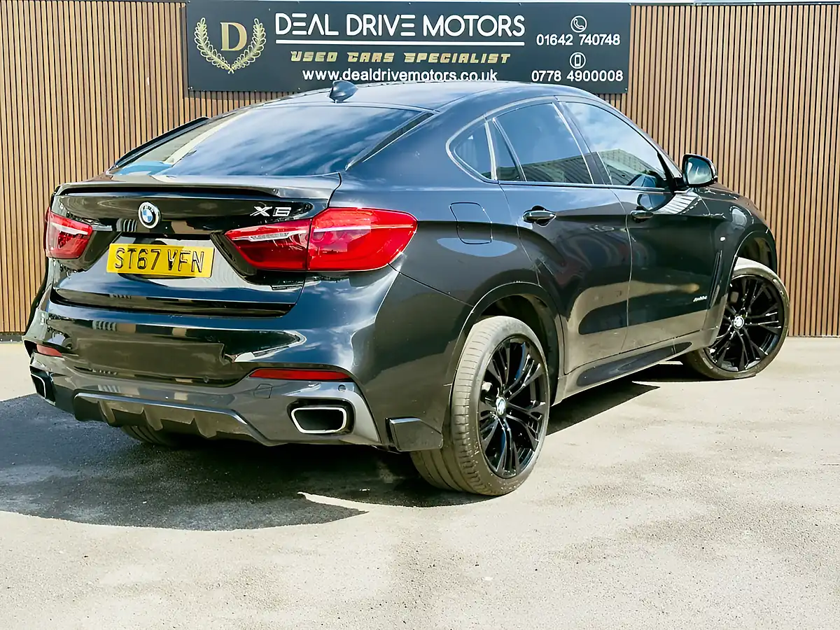Used 2017 BMW X6 M Sport Black - Interior and Exterior details 9