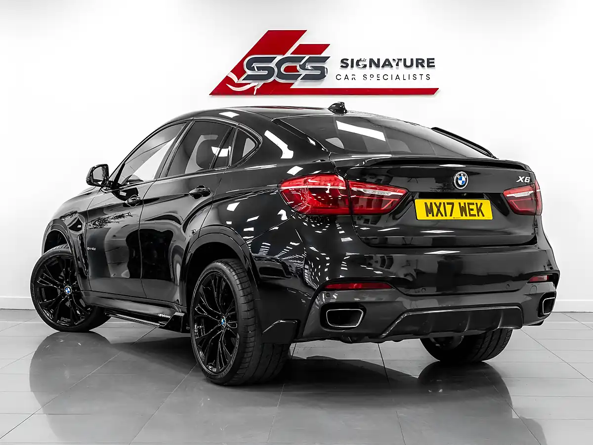 Used 2017 BMW X6 M Sport Sapphire Black - Interior and Exterior details 3