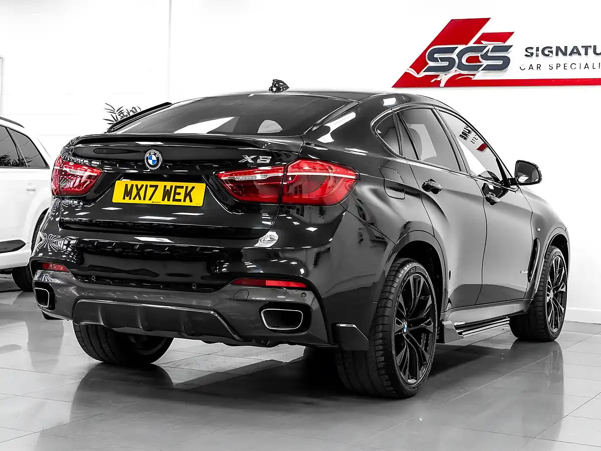 Used 2017 BMW X6 M Sport Sapphire Black - Interior and Exterior details 4
