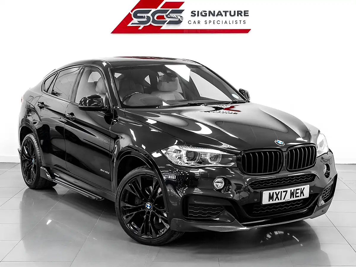 Used 2017 BMW X6 M Sport Sapphire Black - Interior and Exterior details 6