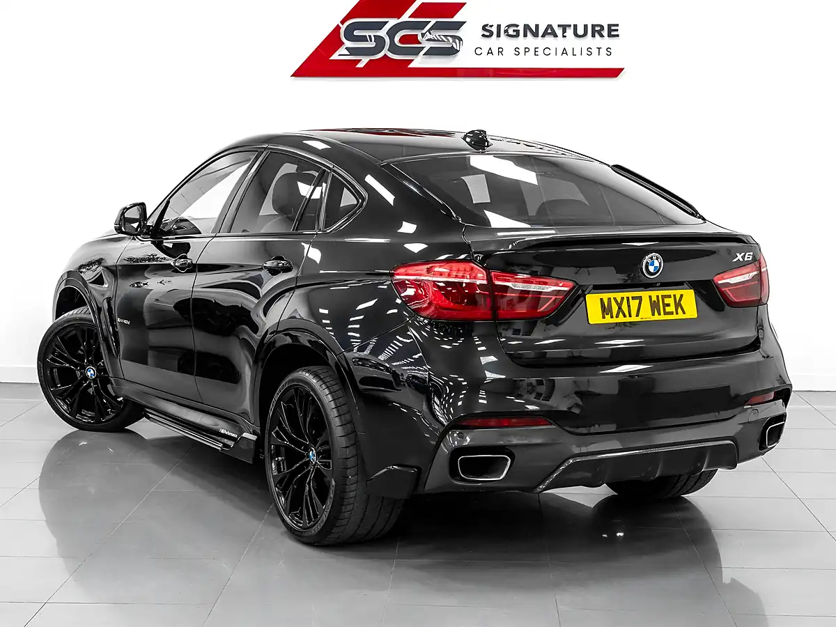 Used 2017 BMW X6 M Sport Sapphire Black - Interior and Exterior details 7