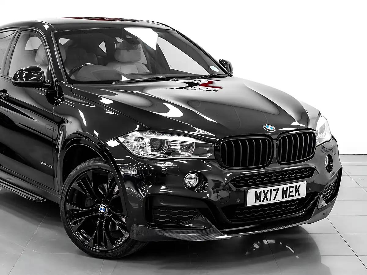 Used 2017 BMW X6 M Sport Sapphire Black - Interior and Exterior details 8