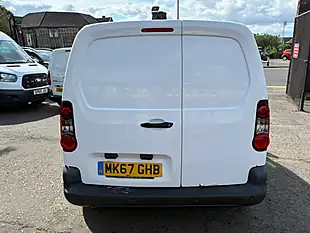 Used 2017 Citroen Berlingo 625 Enterprise Panel Van White - Interior and Exterior details 3