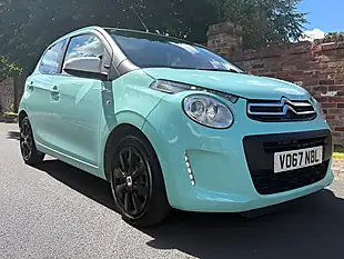 Used 2017 Citroen C1 Feel Edition Green - Interior and Exterior details 2