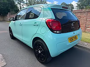 Used 2017 Citroen C1 Feel Edition Green - Interior and Exterior details 5