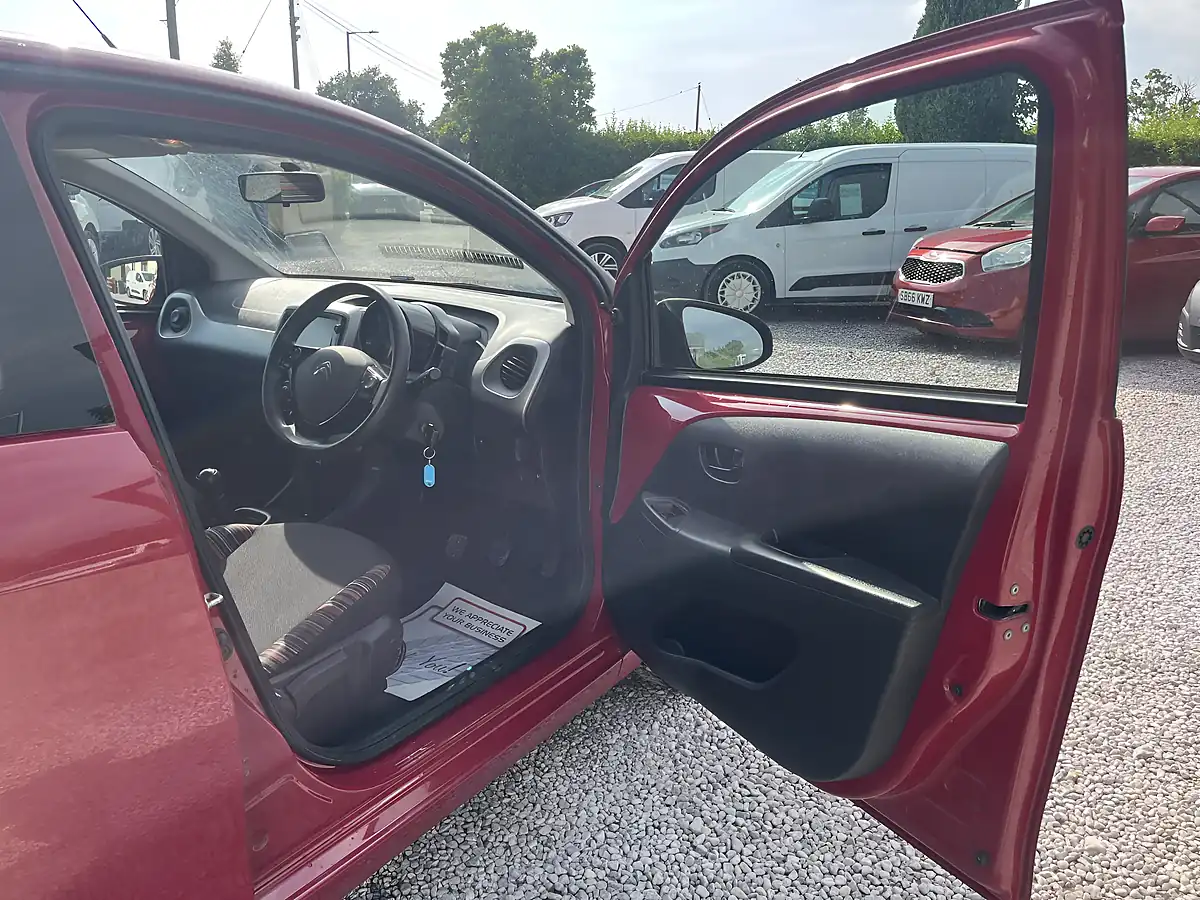 Used 2017 Citroen C1 Feel Red - Interior and Exterior details 14