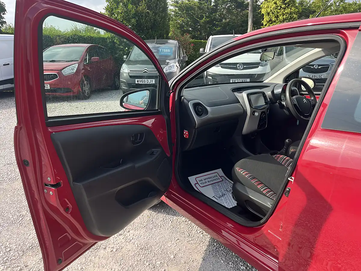 Used 2017 Citroen C1 Feel Red - Interior and Exterior details 17
