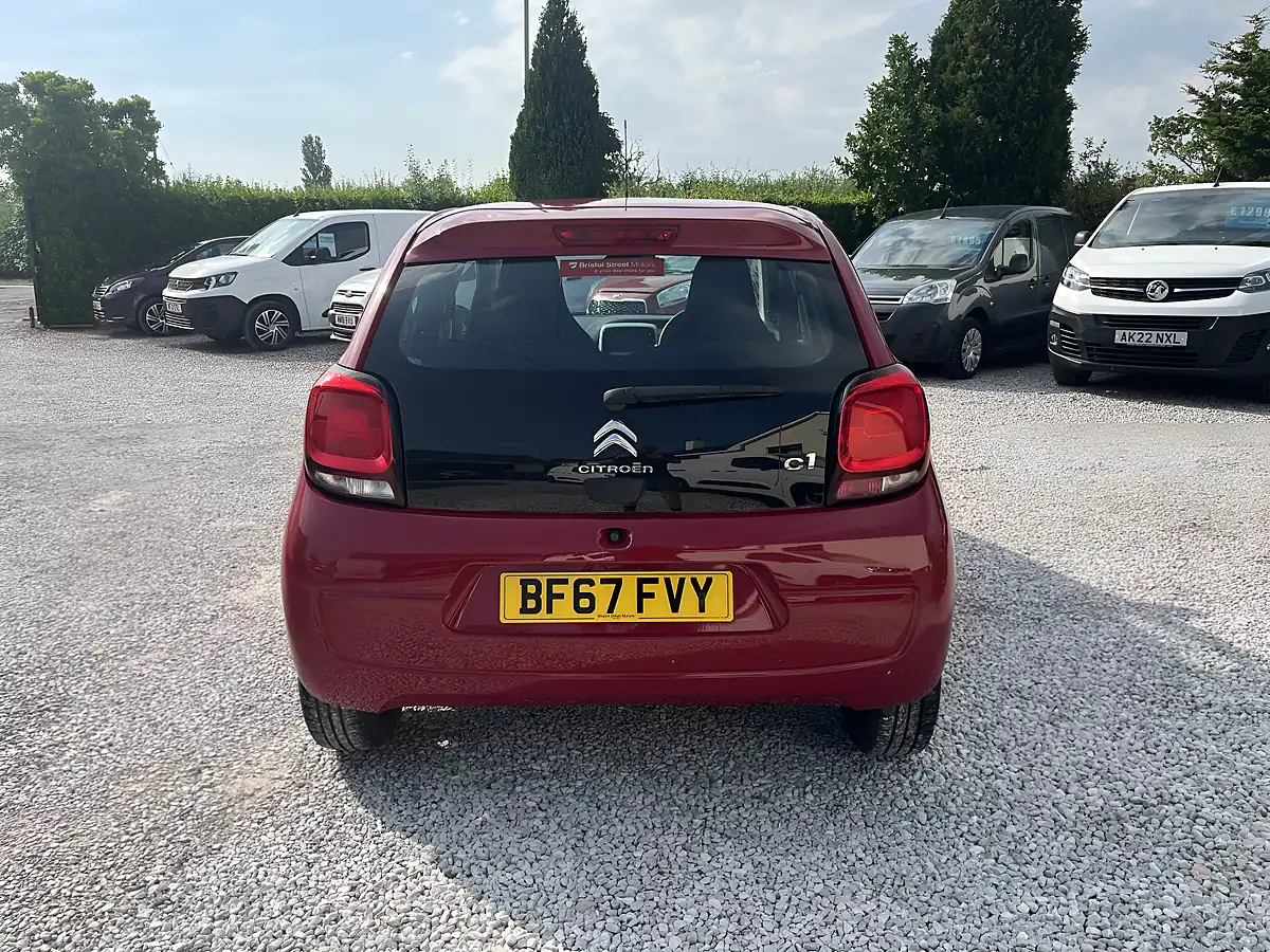 Used 2017 Citroen C1 Feel Red - Interior and Exterior details 7