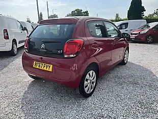 Used 2017 Citroen C1 Feel Red - Interior and Exterior details 8