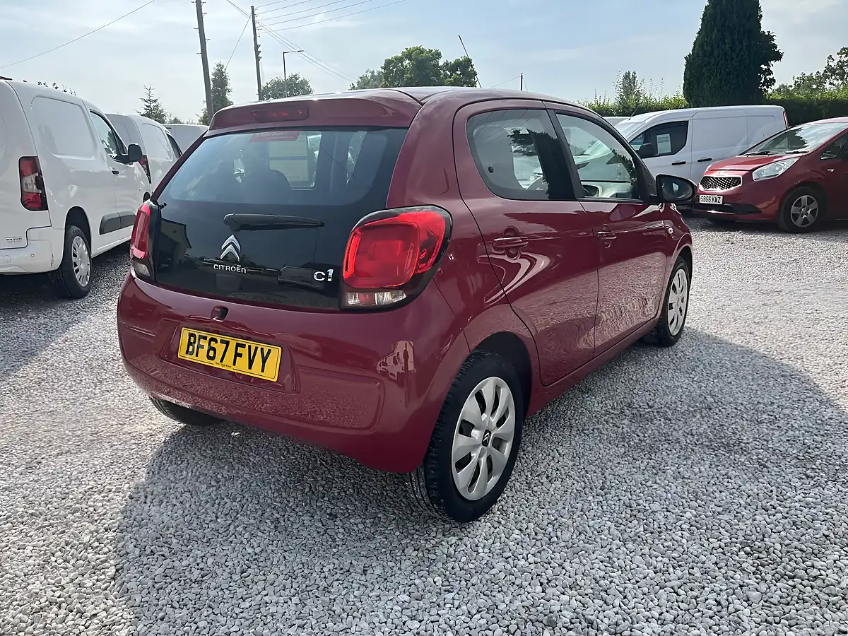 Used 2017 Citroen C1 Feel Red - Interior and Exterior details 8