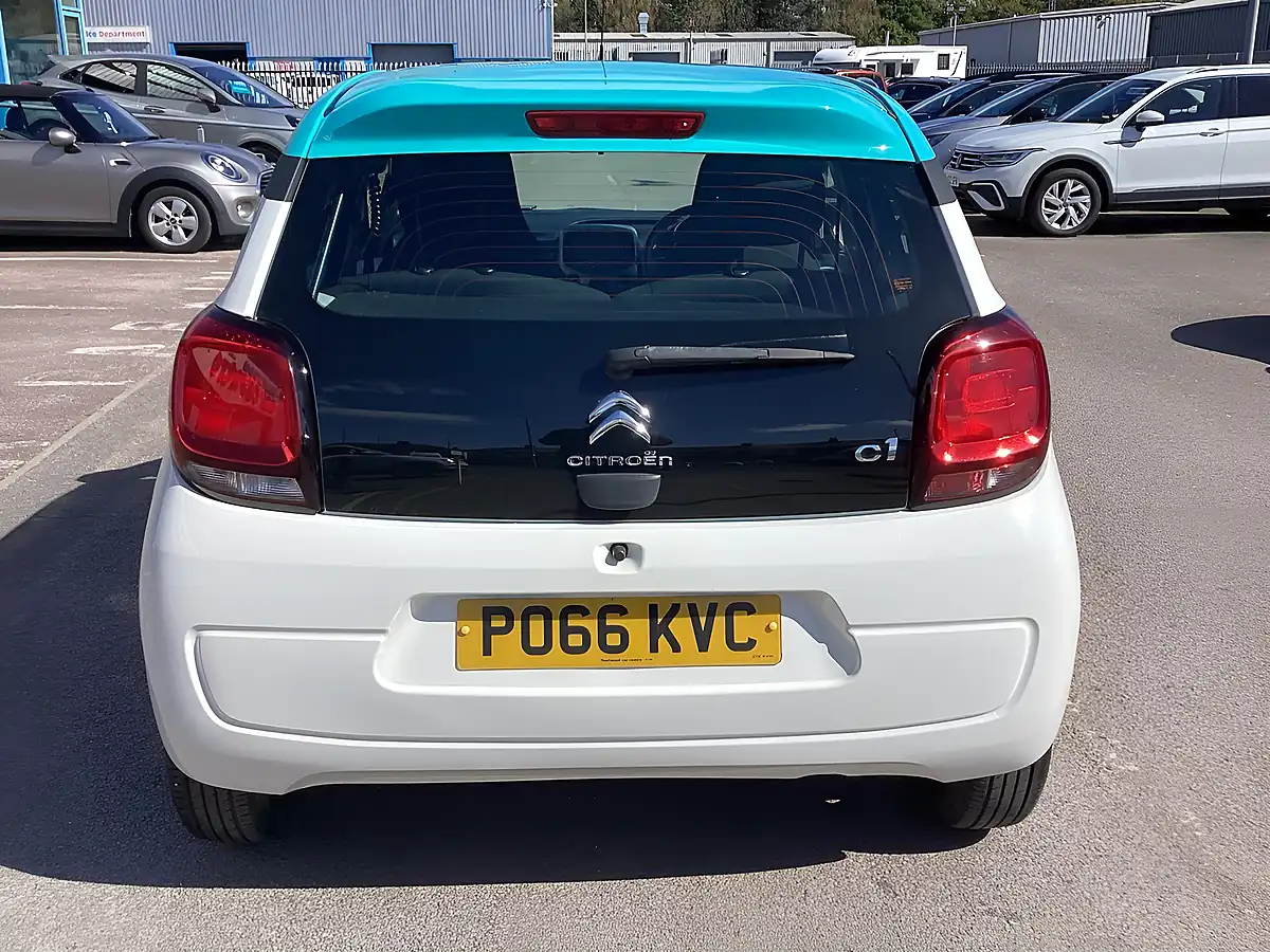 Used 2017 Citroen C1 Feel White - Interior and Exterior details 9