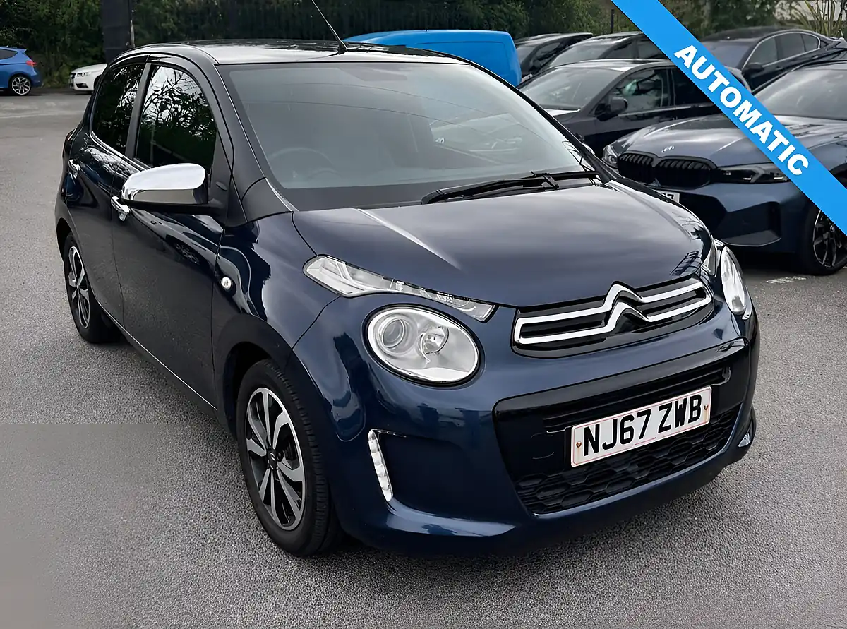 Used 2017 Citroen C1 Flair Blue - Front View