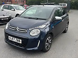 Used 2017 Citroen C1 Flair Blue - Interior and Exterior details 4