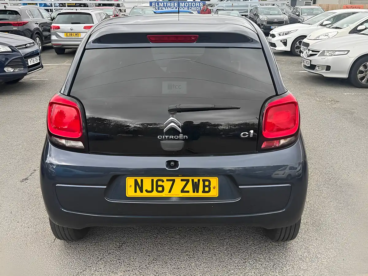 Used 2017 Citroen C1 Flair Blue - Interior and Exterior details 7