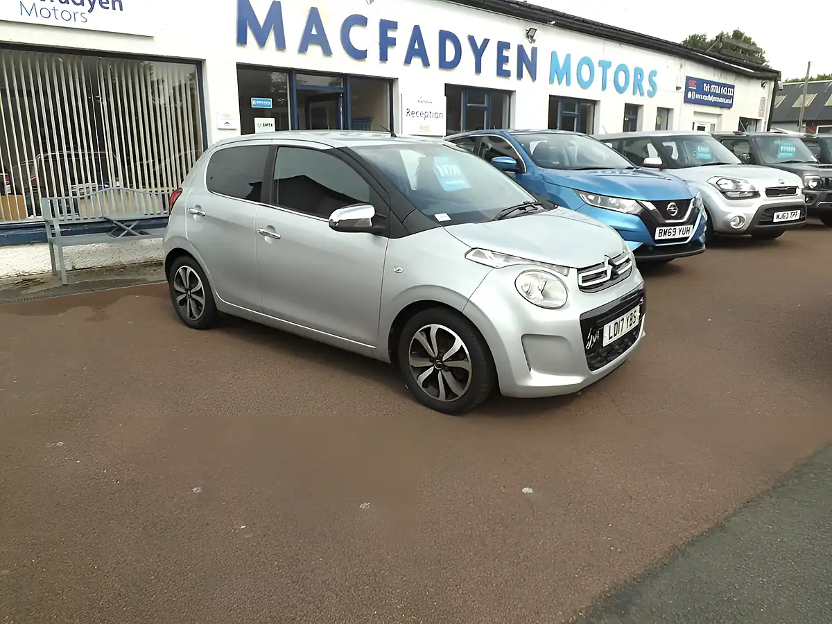 Used 2017 Citroen C1 Flair Grey - Front View