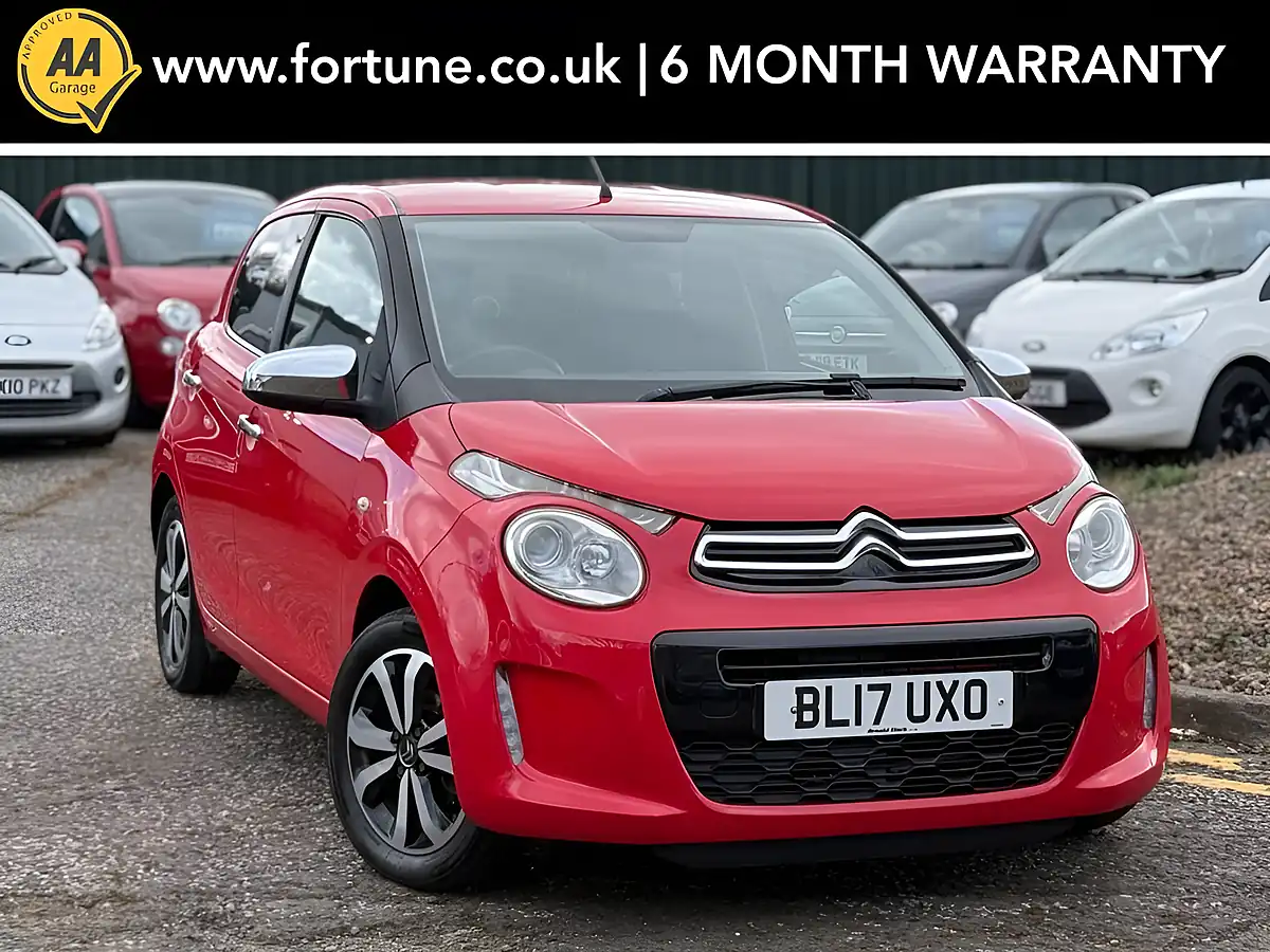 Used 2017 Citroen C1 Flair Red - Front View