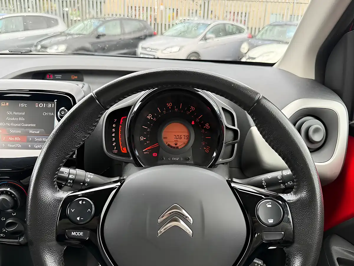 Used 2017 Citroen C1 Flair Red - Interior and Exterior details 12