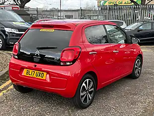 Used 2017 Citroen C1 Flair Red - Interior and Exterior details 5