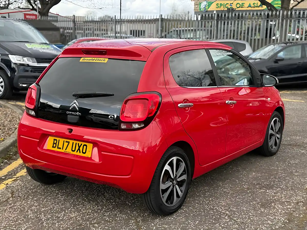 Used 2017 Citroen C1 Flair Red - Interior and Exterior details 5